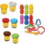 OMZ Dede Art Craft Üç Boyutlu Hayvanlar Hamur Set Kız Erkek Çocuk Oyuncak Eğitici Oyuncaklar - Çok Renkli