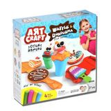 Omz Dede Waffle Ve Dondurma Oyun Hamuru Seti Kız Erkek Çocuk Oyuncak Eğitici Oyuncaklar