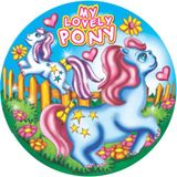 OMZ Dema Stil Pvc 23CM Top My Lovely Pony Kız Erkek Çocuk Oyuncak Eğitici Oyuncaklar - Çok Renkli