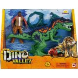 Omz Dino Valley Figürlü Dinazor Oyun Seti Kız Erkek Çocuk Oyuncak Eğitici Oyuncaklar