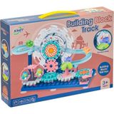 OMZ Dönme Dolap Lunapark Blok Oyun Seti Kız Erkek Çocuk Oyuncak Eğitici Oyuncaklar - Çok Renkli