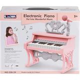 OMZ Elektronik Piano - 328-29 Kız Erkek Çocuk Oyuncak Eğitici Oyuncaklar - Çok Renkli