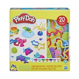 Omz F7384 Play-Doh Creations Hayal Gücü Şekilleri Seti +3 Yaş Kız Erkek Çocuk Oyuncak Eğitici Oyuncaklar