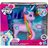 OMZ F8825 My Little Pony - Izzyy Moonbow Gökkuşağı Stili Kız Erkek Çocuk Oyuncak Eğitici Oyuncaklar - Çok Renkli