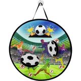 OMZ Fırlat Yapıştır Futbol Seti Kız Erkek Çocuk Oyuncak Eğitici Oyuncaklar - Çok Renkli