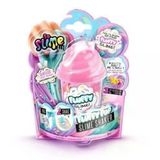 Omz Fluffy Slime Marshmallow Dokulu Pembe Kız Erkek Çocuk Oyuncak Eğitici Oyuncaklar