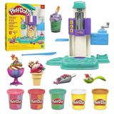 Omz G0028 Play-Doh Gökkuşağı Dondurma Makinesi Oyun Seti+3 Yaş Kız Erkek Çocuk Oyuncak Eğitici Oyuncakla