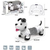 OMZ GL-777-603 Uzaktan Kumandalı Işıklı ve Sesli Sevimli Akıllı Köpek Kız Erkek Çocuk Oyuncak Eğitici Oy - Çok Renkli