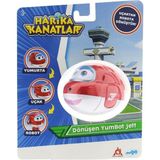 OMZ Harika Kanatlar Dönüşen Tekli Figür Yumbot Jett Kız Erkek Çocuk Oyuncak Eğitici Oyuncaklar - Çok Renkli