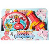Omz Hc8806 Dinazor/Flamingo Su Tabancası Kız Erkek Çocuk Oyuncak Eğitici Oyuncaklar