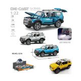 Omz Hcl-521A Çek Bırak 1:22 Sesli Ve Işıklı Buharlı Metal Jeep Kız Erkek Çocuk Oyuncak Eğitici Oyuncakla