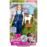 Omz Hrg42 Barbie 65. Yıl Deluxe Kariyer Bebekleri - Veteriner Kız Erkek Çocuk Oyuncak Eğitici Oyuncaklar