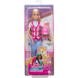 OMZ HXJ38 Barbie Binici Bebek - Malibu -Barbie Mysteries: The Great Horse Chase Kız Erkek Çocuk Oyuncak - Çok Renkli