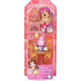 Omz Hym34 Disney Prenses Belle İle Çay Saati Oyun Seti - Bebek Dahil Değildir. Kız Erkek Çocuk Oyuncak E