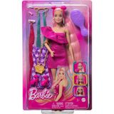 Omz Jdc85 Barbie Upuzun Muhteşem Saçlı Bebekler Pembe Saçlı Bebek Kız Erkek Çocuk Oyuncak Eğitici Oyunca