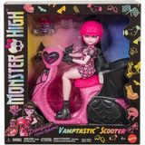 OMZ JDR61 Monster High Vamptastic Scooter Draculaura Kız Erkek Çocuk Oyuncak Eğitici Oyuncaklar - Çok Renkli