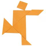 Omz Kare Tangram Kız Erkek Çocuk Oyuncak Eğitici Oyuncaklar