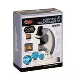 Omz Km-1012A-1 1013A-1 Işıklı Objektif Bilim Mikroskopu Kız Erkek Çocuk Oyuncak Eğitici Oyuncaklar