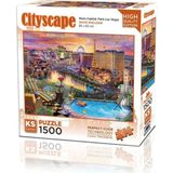 OMZ Ks Games Neon Capital Paris Las Vegas Puzzle 1500 Parça 22038 Kız Erkek Çocuk Oyuncak Eğitici Oyunca - Çok Renkli