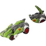 Omz Kzl-3308A Dinazor Sürtmeli Araba Kız Erkek Çocuk Oyuncak Eğitici Oyuncaklar