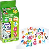 OMZ LC7155 Laço, Manyetik Aktiviteler - Sayılar / +3 Yaş Kız Erkek Çocuk Oyuncak Eğitici Oyuncaklar - Çok Renkli