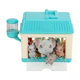 Omz Little Live Pets Anne Ve Yavruları Mini Fare Kız Erkek Çocuk Oyuncak Eğitici Oyuncaklar