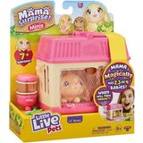 OMZ LP301200 Little Live Pets Anne Tavşan ve Yavruları Oyun Seti - 26511 Kız Erkek Çocuk Oyuncak Eğitici - Çok Renkli