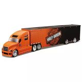 Omz Maisto 1/64 Harley-Davidson Taşıyıcı Tırlar 11516 Kız Erkek Çocuk Oyuncak Eğitici Oyuncaklar