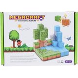 OMZ Megacraft Orman Temalı Mıknatıslı Bloklar 47 Parça Kız Erkek Çocuk Oyuncak Eğitici Oyuncaklar - Çok Renkli