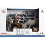 Omz Model Hayvan Seti Eşek Ve Sıpa Kız Erkek Çocuk Oyuncak Eğitici Oyuncaklar
