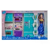 Omz Oydaş Karlar Ülkesi 2'Li Dolap Lavabo 2334 Kız Erkek Çocuk Oyuncak Eğitici Oyuncaklar