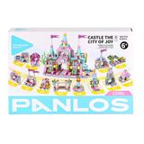 Omz P633012 Panlos Tuğla Şehri 556 Parça Blok Seti -Vagon Life Kız Erkek Çocuk Oyuncak Eğitici Oyuncakla