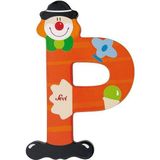 OMZ Palyanço Ahşap Harf P Kız Erkek Çocuk Oyuncak Eğitici Oyuncaklar - Çok Renkli
