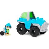 OMZ Paw Patrol Rex ve Görev Aracı Kız Erkek Çocuk Oyuncak Eğitici Oyuncaklar - Çok Renkli