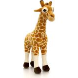 OMZ Peluş Zürafa 35CM Kız Erkek Çocuk Oyuncak Eğitici Oyuncaklar - Çok Renkli