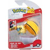 OMZ Pok 95057-F Pokemon Clip N Go Seri Kız Erkek Çocuk Oyuncak Eğitici Oyuncaklar - Çok Renkli