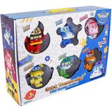 OMZ Polı ZR-915 Robocar Poli Quick Transforming Mini Rescue Deluxe Set Kız Erkek Çocuk Oyuncak Eğitici O - Çok Renkli