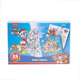 Omz Pw7930 Paw Patrol Boyamalı Puzzle Kız Erkek Çocuk Oyuncak Eğitici Oyuncaklar