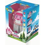OMZ Robocar Poli Büyük Transforming Robot Amber Kız Erkek Çocuk Oyuncak Eğitici Oyuncaklar - Çok Renkli