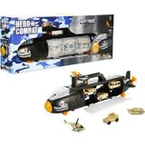 OMZ S00004553 Oyun Set Askeri Denizaltı 55CM -Sun Kız Erkek Çocuk Oyuncak Eğitici Oyuncaklar - Çok Renkli