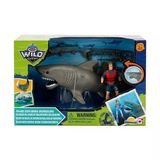 Omz S01049012 Wild Quest Köpek Balığı Ve Dalgıç Adam Oyun Seti Kız Erkek Çocuk Oyuncak Eğitici Oyuncakla