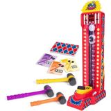 OMZ Sesli Elektronik Arcade Strongman Oyunu Kız Erkek Çocuk Oyuncak Eğitici Oyuncaklar - Çok Renkli