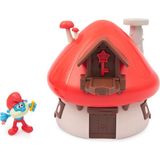 OMZ Şirinler Şirin Baba Oyun Evi Seti Kız Erkek Çocuk Oyuncak Eğitici Oyuncaklar - Çok Renkli
