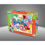 OMZ Smr 113 Smurf Şirinler 200 Prç Puzzle -Ks Kız Erkek Çocuk Oyuncak Eğitici Oyuncaklar - Çok Renkli