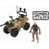 OMZ Soldier Force Askeri Oyun Seti 45300 Kız Erkek Çocuk Oyuncak Eğitici Oyuncaklar - Çok Renkli