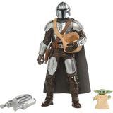 OMZ Star Wars Mandalorian ve Grogu 30CM Kız Erkek Çocuk Oyuncak Eğitici Oyuncaklar - Çok Renkli