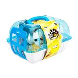 Omz Sunman Çantalı Peluş Köpek Veteriner Seti Kız Erkek Çocuk Oyuncak Eğitici Oyuncaklar