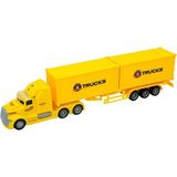 OMZ Sunman Maxx Wheels 1:50 2 Dorseli Tır Kız Erkek Çocuk Oyuncak Eğitici Oyuncaklar - Çok Renkli