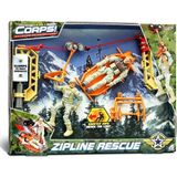 OMZ The Corps Zipline Rescue Asker Oyun Seti Kız Erkek Çocuk Oyuncak Eğitici Oyuncaklar - Çok Renkli