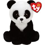 OMZ Ty Beanie Babies Baboo Panda Peluş 15CM Kız Erkek Çocuk Oyuncak Eğitici Oyuncaklar - Çok Renkli
